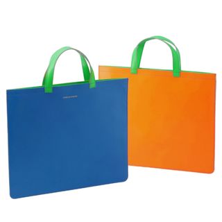 コムデギャルソン(COMME des GARCONS)のコムデギャルソン/COMME DES GARCONS バッグ メンズ SUPER FLUO トートバッグ BLUE/ORANGE SA9000SF-0002-0019 _0410ff(トートバッグ)