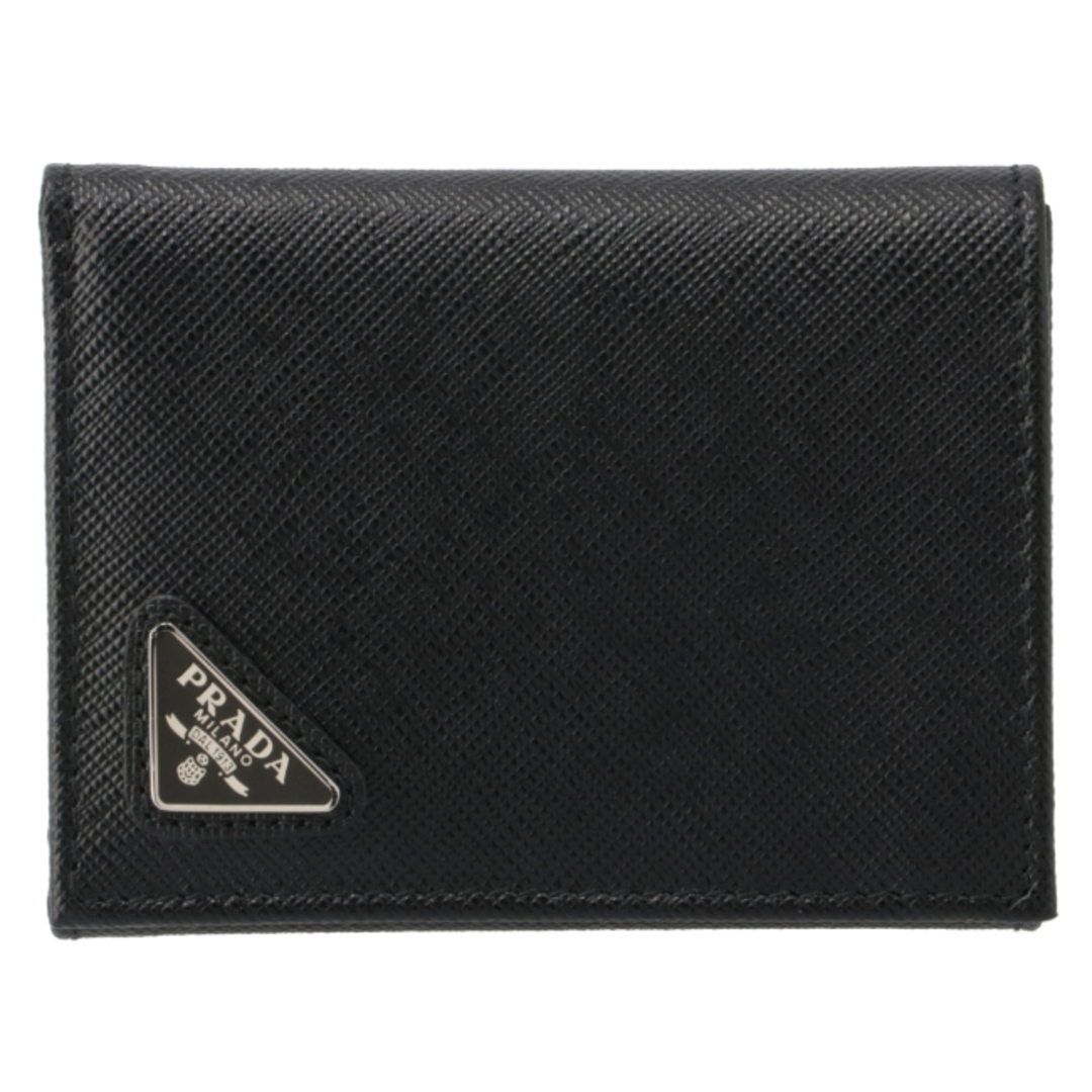 PRADA - プラダ/PRADA 財布 メンズ 型押しカーフスキン 三つ折り PRADA - プラダ/PRADA 財布 メンズ 型押しカーフスキン 三つ折り