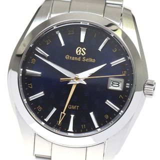 セイコー(SEIKO)のセイコー SEIKO SBGN009/9F86-0AD0 グランドセイコー 50周年限定モデル GMT クォーツ メンズ 良品 箱・保証書付き_816351(腕時計(アナログ))