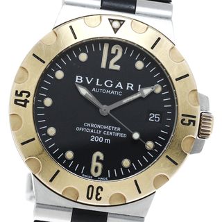 ブルガリ(BVLGARI)のブルガリ BVLGARI SD38SG ディアゴノ スクーバ YGベゼル デイト 自動巻き メンズ _817317(腕時計(アナログ))