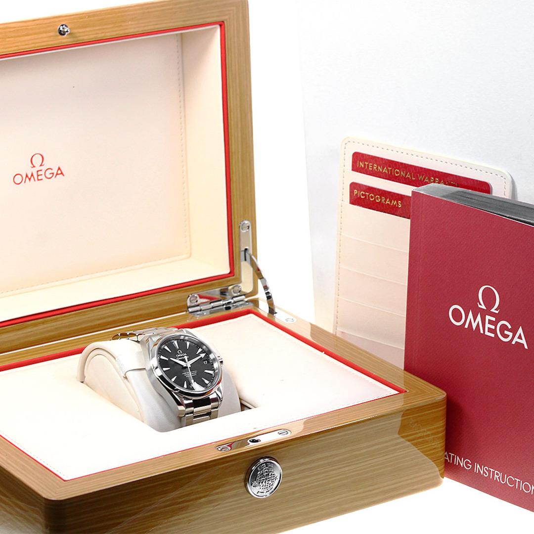 OMEGA(オメガ)のオメガ OMEGA 231.10.39.21.01.002 シーマスター アクアテラ マスターコーアクシャル 自動巻き メンズ 美品 箱・保証書付き_815535 メンズの時計(腕時計(アナログ))の商品写真