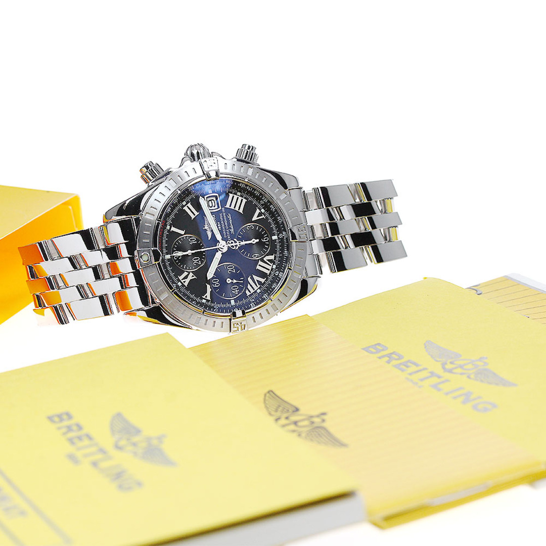 BREITLING(ブライトリング)のブライトリング BREITLING A13356 クロノマット エボリューション デイト 自動巻き メンズ 良品 保証書付き_792629 メンズの時計(腕時計(アナログ))の商品写真