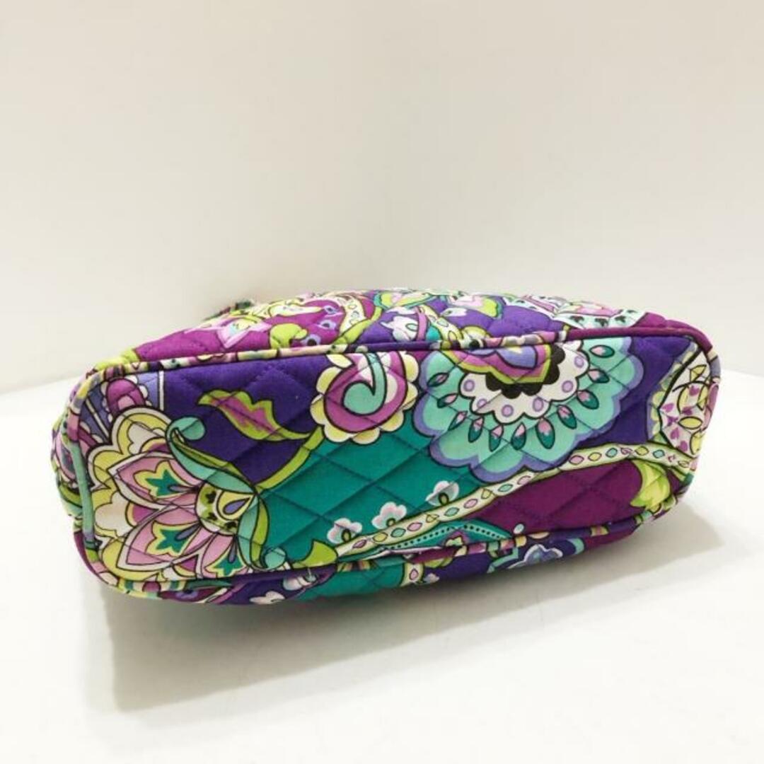 Vera Bradley(ヴェラブラッドリー)のVera Bradley(ベラブラッドリー) ショルダーバッグ美品  - パープル×ピンク×マルチ ペイズリー柄/フラワー(花)/キルティング コットン レディースのバッグ(ショルダーバッグ)の商品写真