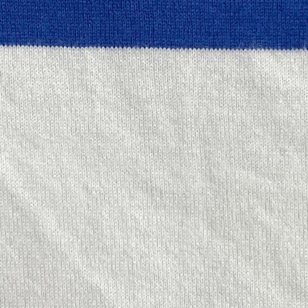 ORCIVAL(オーシバル)のORCIVAL(オーシバル) 半袖Tシャツ サイズF レディース - 白×ブルー クルーネック/ボーダー レディースのトップス(Tシャツ(半袖/袖なし))の商品写真