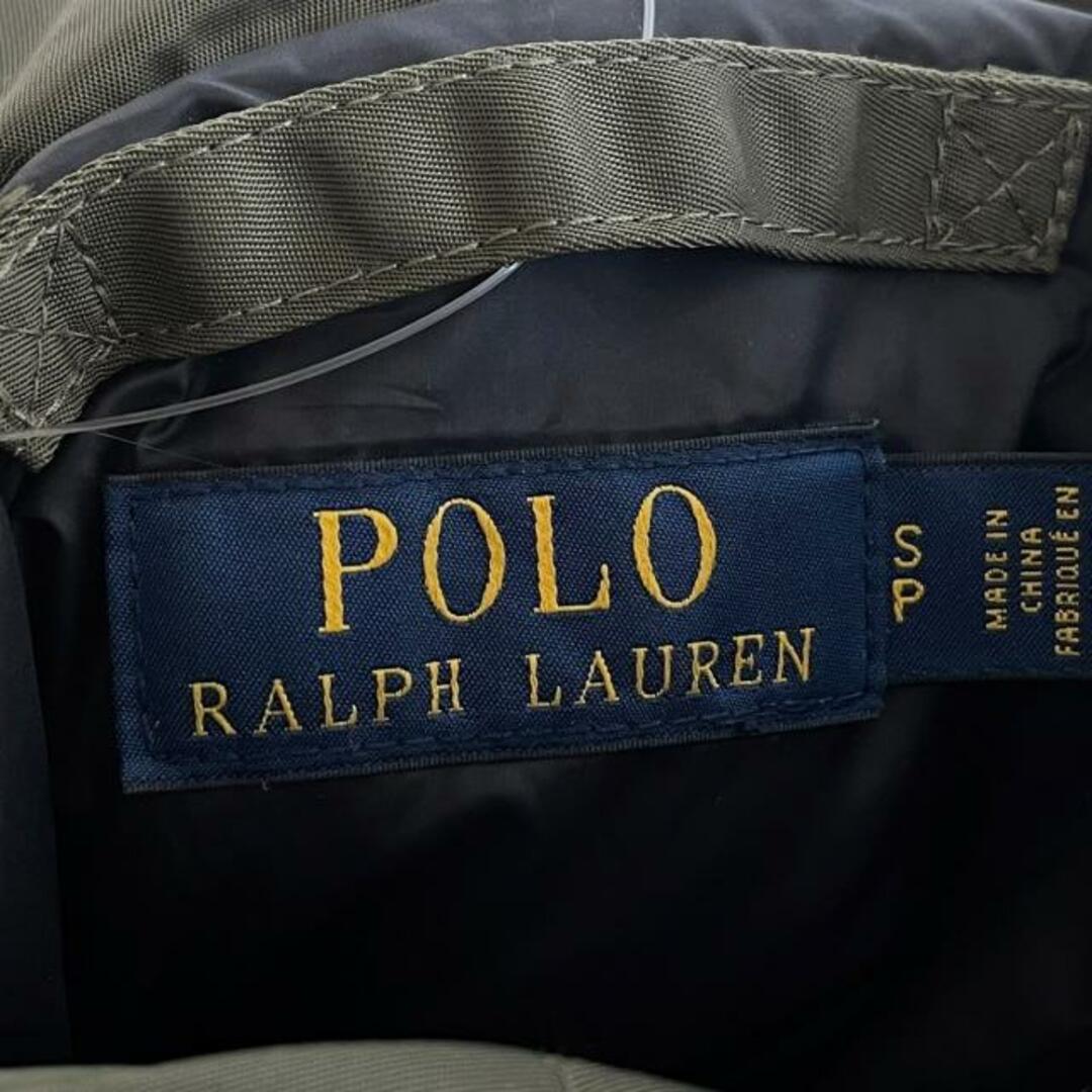 POLO RALPH LAUREN(ポロラルフローレン)のPOLObyRalphLauren(ポロラルフローレン) ダウンコート サイズSP S レディース - ダークグリーン×ブラウン 長袖/フェイクファー/ジップアップ/冬 レディースのジャケット/アウター(ダウンコート)の商品写真