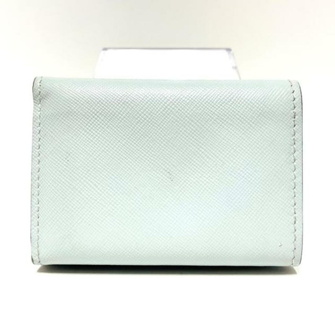 Marni(マルニ)のMARNI(マルニ) 3つ折り財布 - イエロー×ダークブラウン×ライトブルー レザー レディースのファッション小物(財布)の商品写真