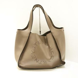 Stella McCartney - stellamccartney(ステラマッカートニー) トートバッグ ステラロゴ ベージュ 合皮