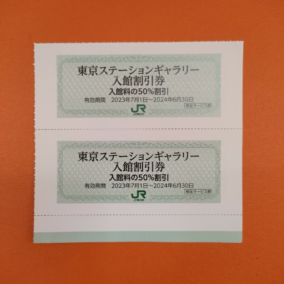 ラクマパック 東京ステーションギャラリー 入館割引券 2枚 チケットの優待券/割引券(その他)の商品写真