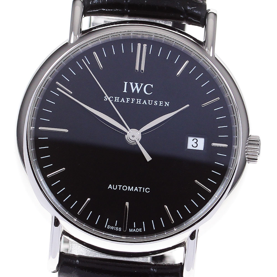 IWC(インターナショナルウォッチカンパニー)のIWC IWC SCHAFFHAUSEN IW356308 ポートフィノ デイト 自動巻き メンズ 良品 _816546 メンズの時計(腕時計(アナログ))の商品写真