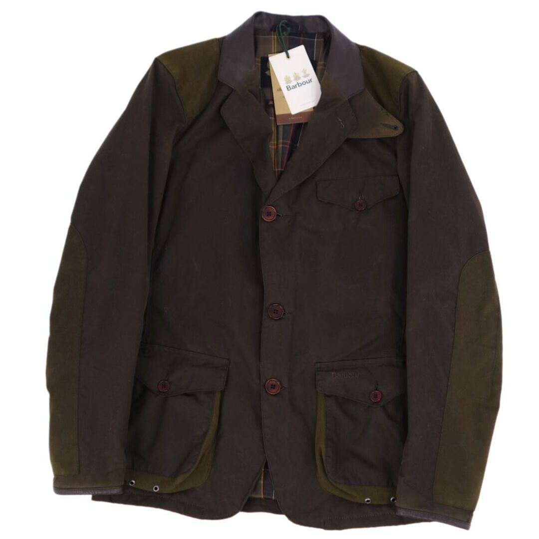 Barbour(バーブァー)の美品 バブアー Barbour ジャケット ビーコン BEACON SPORTS JACKET オイルドジャケット アウター メンズ XS カーキ メンズのジャケット/アウター(その他)の商品写真