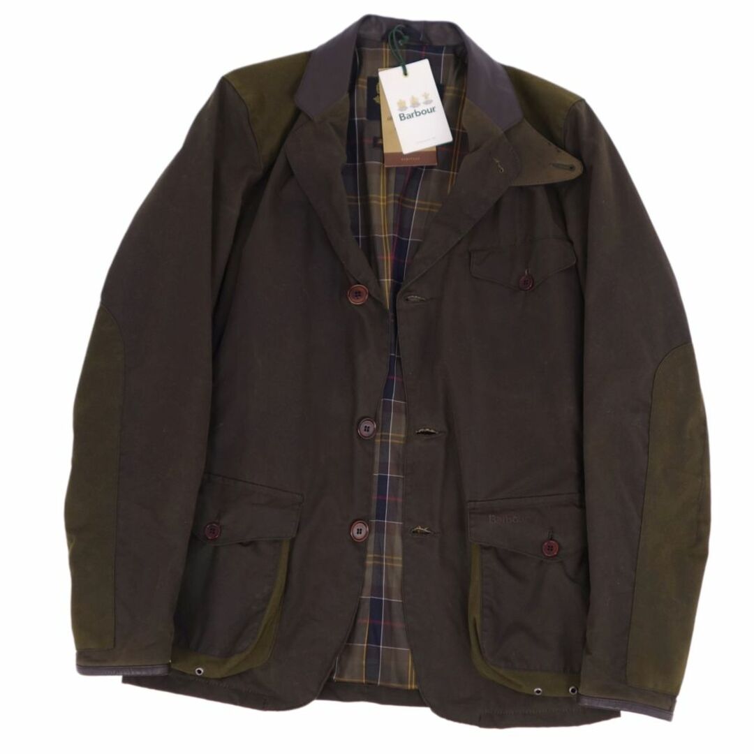 Barbour(バーブァー)の美品 バブアー Barbour ジャケット ビーコン BEACON SPORTS JACKET オイルドジャケット アウター メンズ XS カーキ メンズのジャケット/アウター(その他)の商品写真