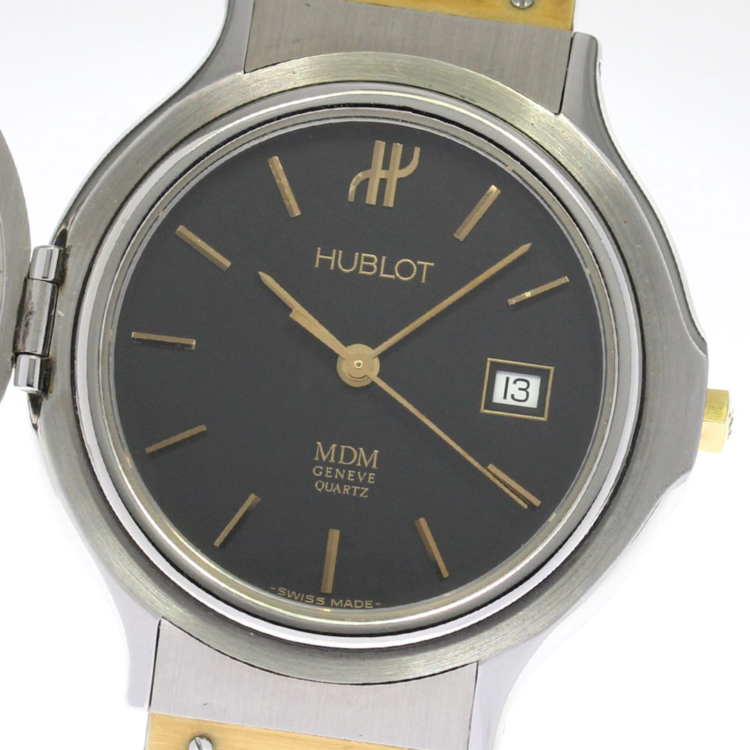 HUBLOT(ウブロ)のウブロ HUBLOT 140.11.2 MDM デイト ハンターケース クォーツ ボーイズ _816277 メンズの時計(腕時計(アナログ))の商品写真