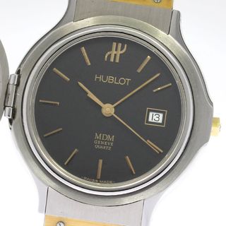 ウブロ(HUBLOT)のウブロ HUBLOT 140.11.2 MDM デイト ハンターケース クォーツ ボーイズ _816277(腕時計(アナログ))