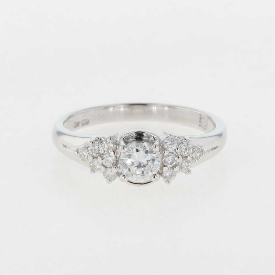 ダイヤモンド デザインリング 12.5号 750 【中古】 レディースのアクセサリー(リング(指輪))の商品写真