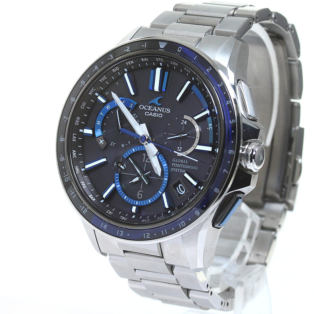 CASIO(カシオ)のカシオ CASIO OCW-G1100-1AJF オシアナス ソーラー電波 メンズ 良品 _816198 メンズの時計(腕時計(アナログ))の商品写真