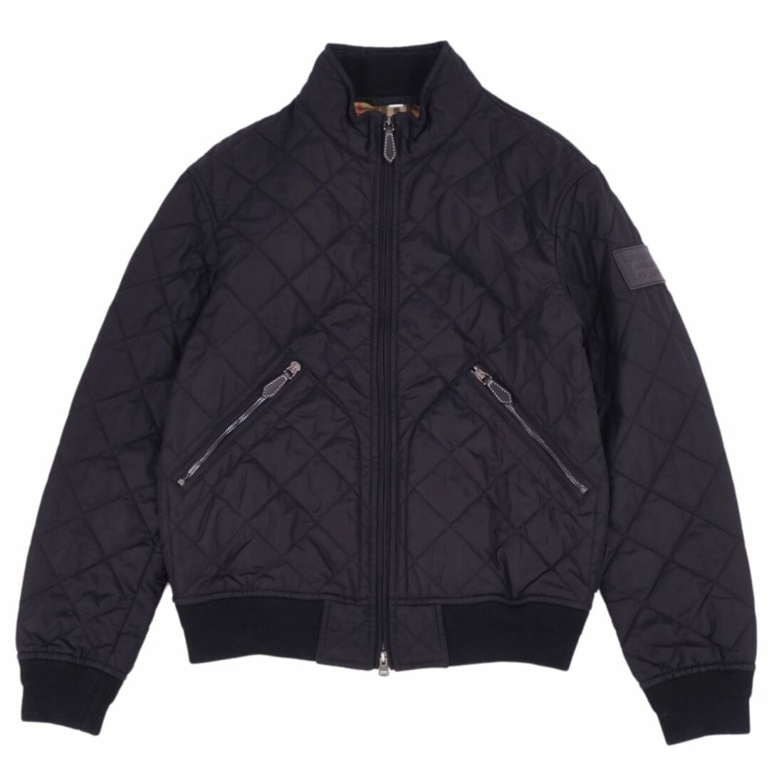 BURBERRY(バーバリー)の美品 バーバリー ロンドン BURBERRY LONDON ジャケット ブルゾン キルティング ジップアップ メンズ 44 ブラック メンズのジャケット/アウター(その他)の商品写真