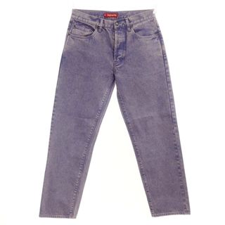 シュプリーム(Supreme)の【中古】シュプリーム Supreme 2024年春夏 Regular Jean カラーデニムパンツ ジーンズ パープル【サイズ30】【メンズ】(デニム/ジーンズ)