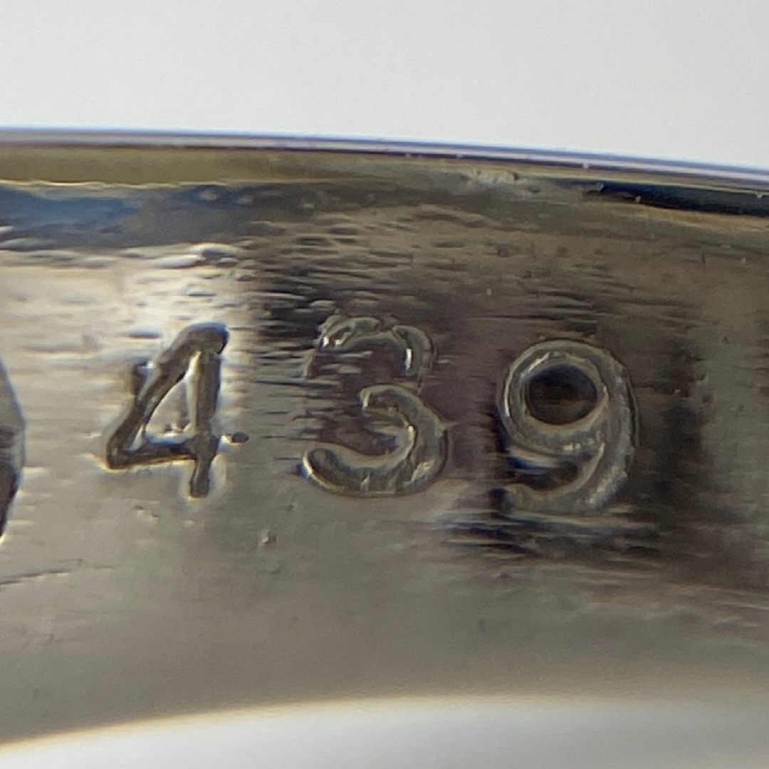 サファイア デザインリング 11号 Pt900 【中古】 レディースのアクセサリー(リング(指輪))の商品写真