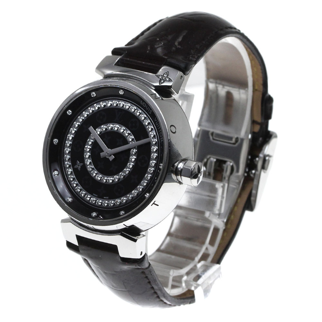 LOUIS VUITTON(ルイヴィトン)のルイ・ヴィトン LOUIS VUITTON Q111C タンブール ディアモンGM ダイヤモンドダイアル クォーツ メンズ _815056 メンズの時計(腕時計(アナログ))の商品写真