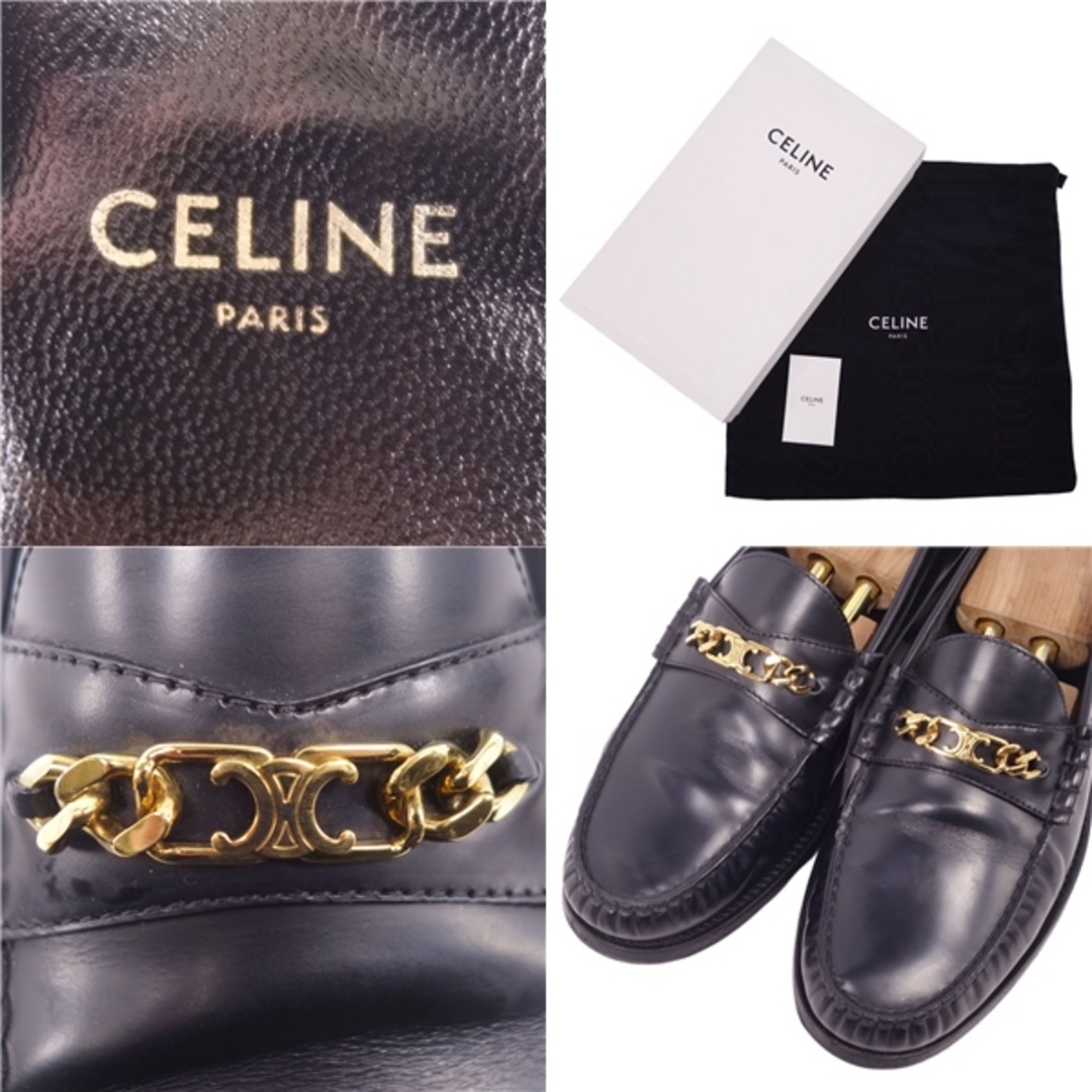CELINE - 美品 セリーヌ CELINE ローファー モカシン トリオンフ CELINE - 美品 セリーヌ CELINE ローファー モカシン トリオンフ