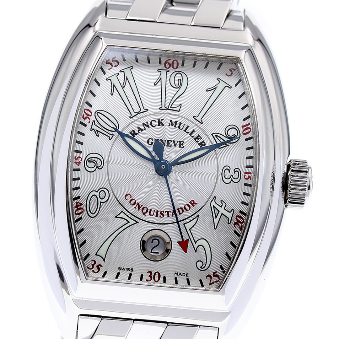 FRANCK MULLER(フランクミュラー)のフランクミュラー FRANCK MULLER 8005SC コンキスタドール デイト 自動巻き メンズ 美品 箱・保証書付き_815937 メンズの時計(腕時計(アナログ))の商品写真