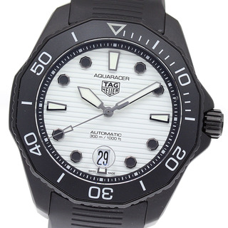 タグホイヤー(TAG Heuer)のタグホイヤー TAG HEUER WBP201D アクアレーサー ナイトダイバー デイト 自動巻き メンズ 美品 箱・保証書付き_818478(腕時計(アナログ))