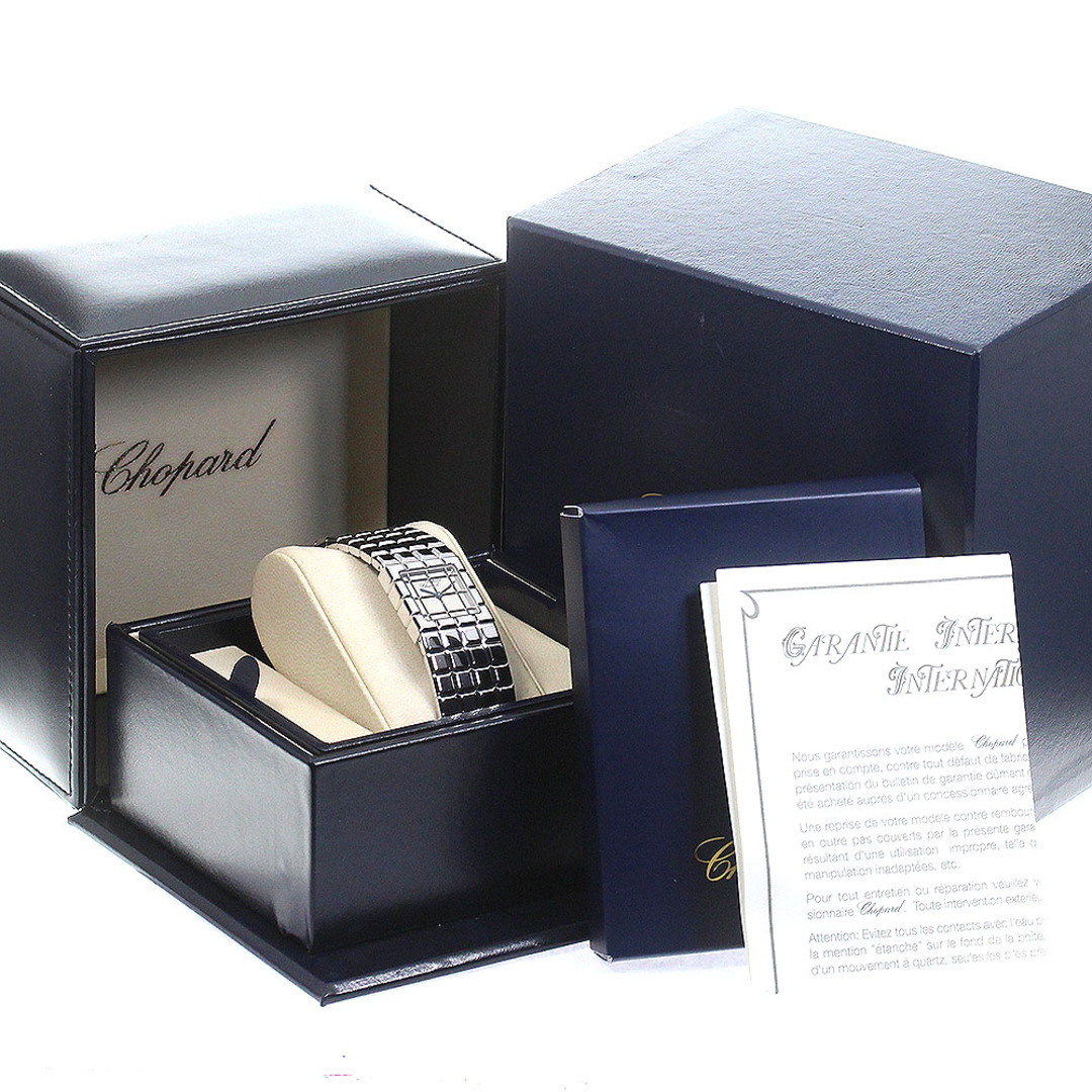 Chopard(ショパール)のショパール Chopard 11/8898 アイスキューブ クォーツ レディース 良品 箱・保証書付き_815675 レディースのファッション小物(腕時計)の商品写真