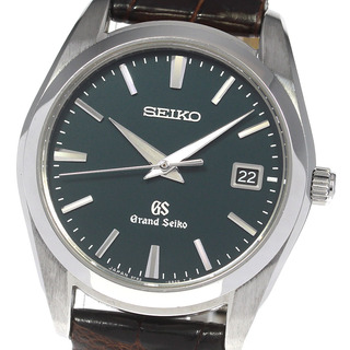 セイコー(SEIKO)のセイコー SEIKO SBGX097/9F62-0AB0 グランドセイコー デイト クォーツ メンズ 箱・保証書付き_814553(腕時計(アナログ))