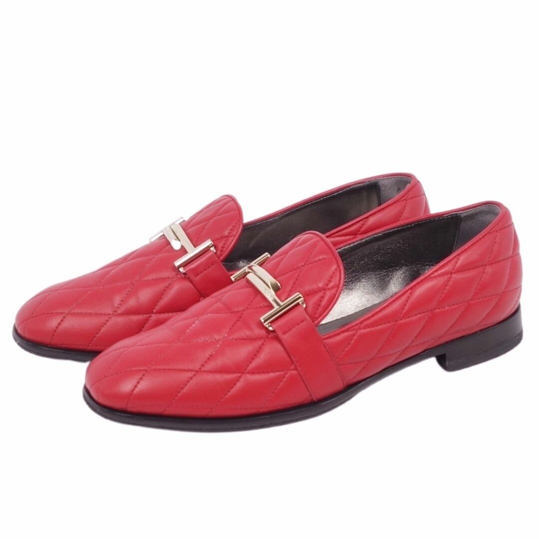 TOD'S - 美品 トッズ TOD'S ローファー キルティング ダブルT TOD'S - 美品 トッズ TOD'S ローファー キルティング ダブルT