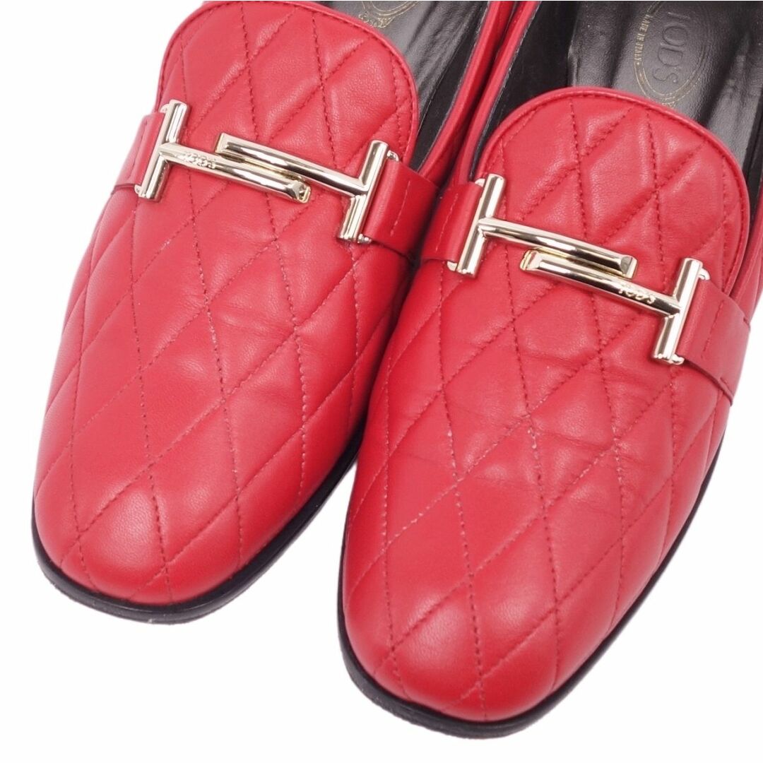 TOD'S - 美品 トッズ TOD'S ローファー キルティング ダブルT TOD'S - 美品 トッズ TOD'S ローファー キルティング ダブルT