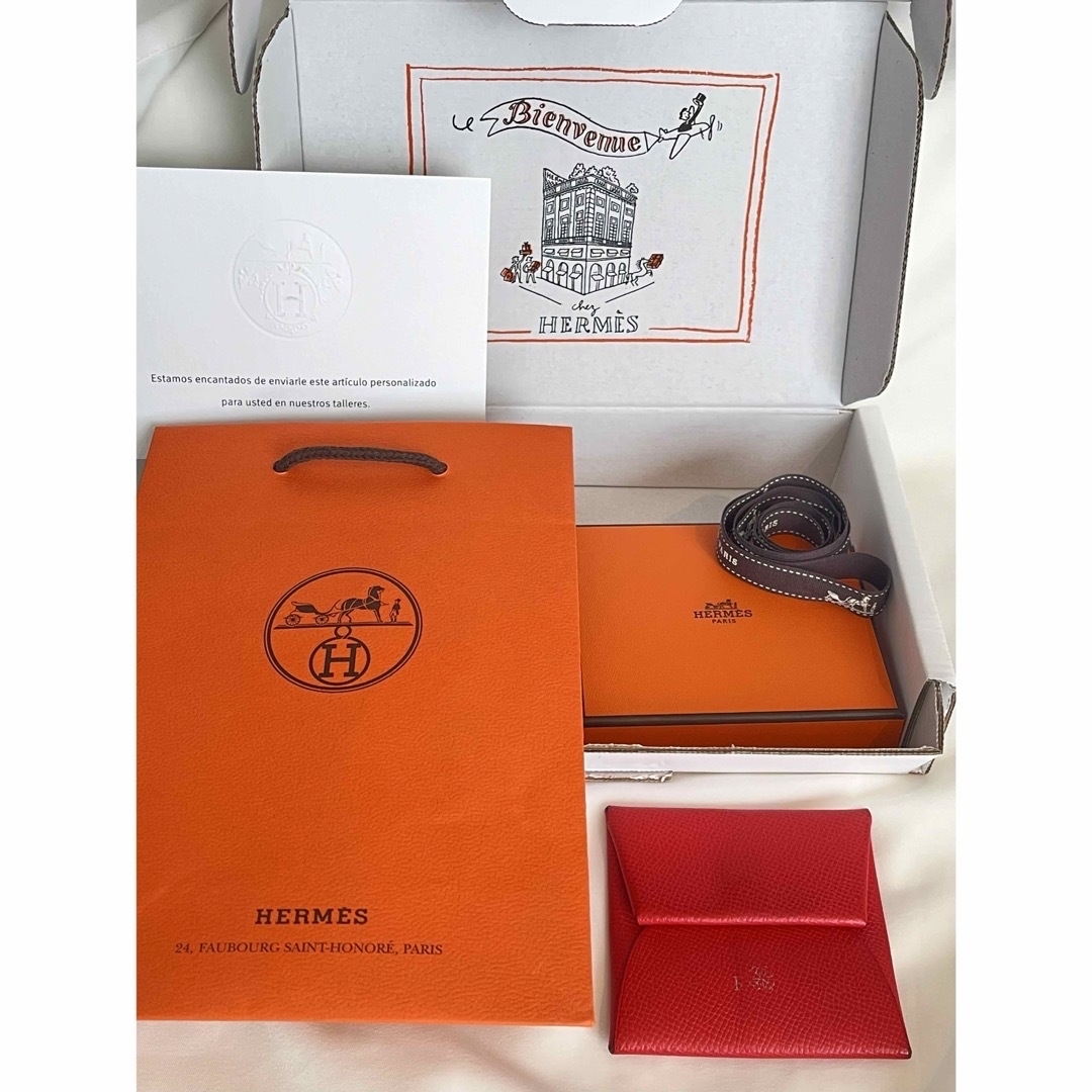 Hermes(エルメス)のHERMESコインケース Bastia バスティア エプソン バイカラー レディースのファッション小物(財布)の商品写真