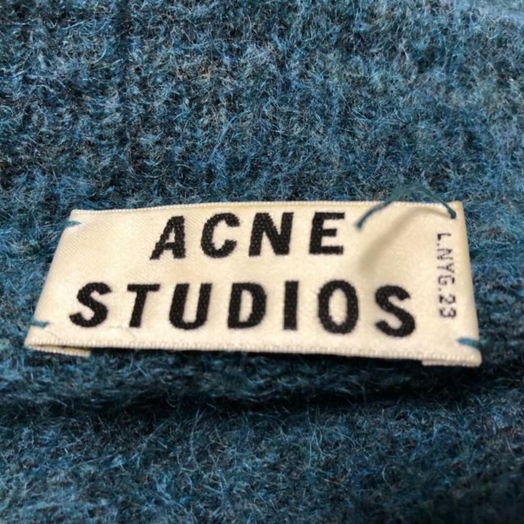 Acne Studios(アクネストゥディオズ)のACNE STUDIOS(アクネ ストゥディオズ) カーディガン サイズXXS XS レディース - ブルーグリーン 長袖/ロング丈 レディースのトップス(カーディガン)の商品写真