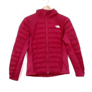 ザノースフェイス(THE NORTH FACE)のTHE NORTH FACE(ノースフェイス) ダウンジャケット サイズM レディース美品  - ピンク 長袖/冬(ダウンジャケット)