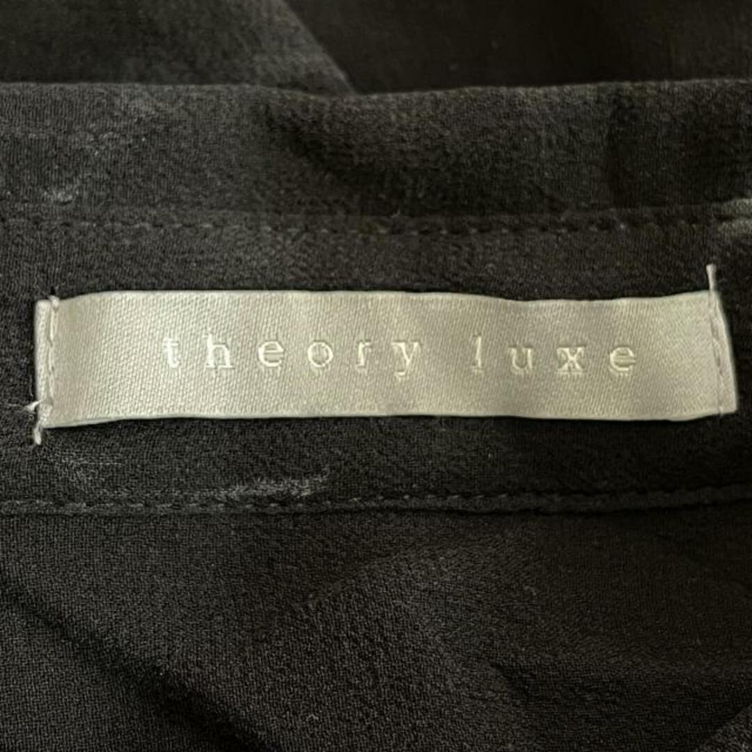 Theory luxe(セオリーリュクス)のtheory luxe(セオリーリュクス) 長袖カットソー サイズ38  M レディース - ダークネイビー レディースのトップス(カットソー(長袖/七分))の商品写真