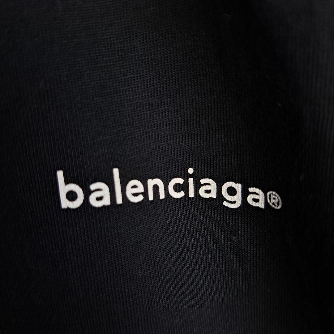 Balenciaga(バレンシアガ)の【登坂広臣着用】 バレンシアガ オーバーサイズ Tシャツ レア 小文字ロゴ メンズのトップス(Tシャツ/カットソー(半袖/袖なし))の商品写真