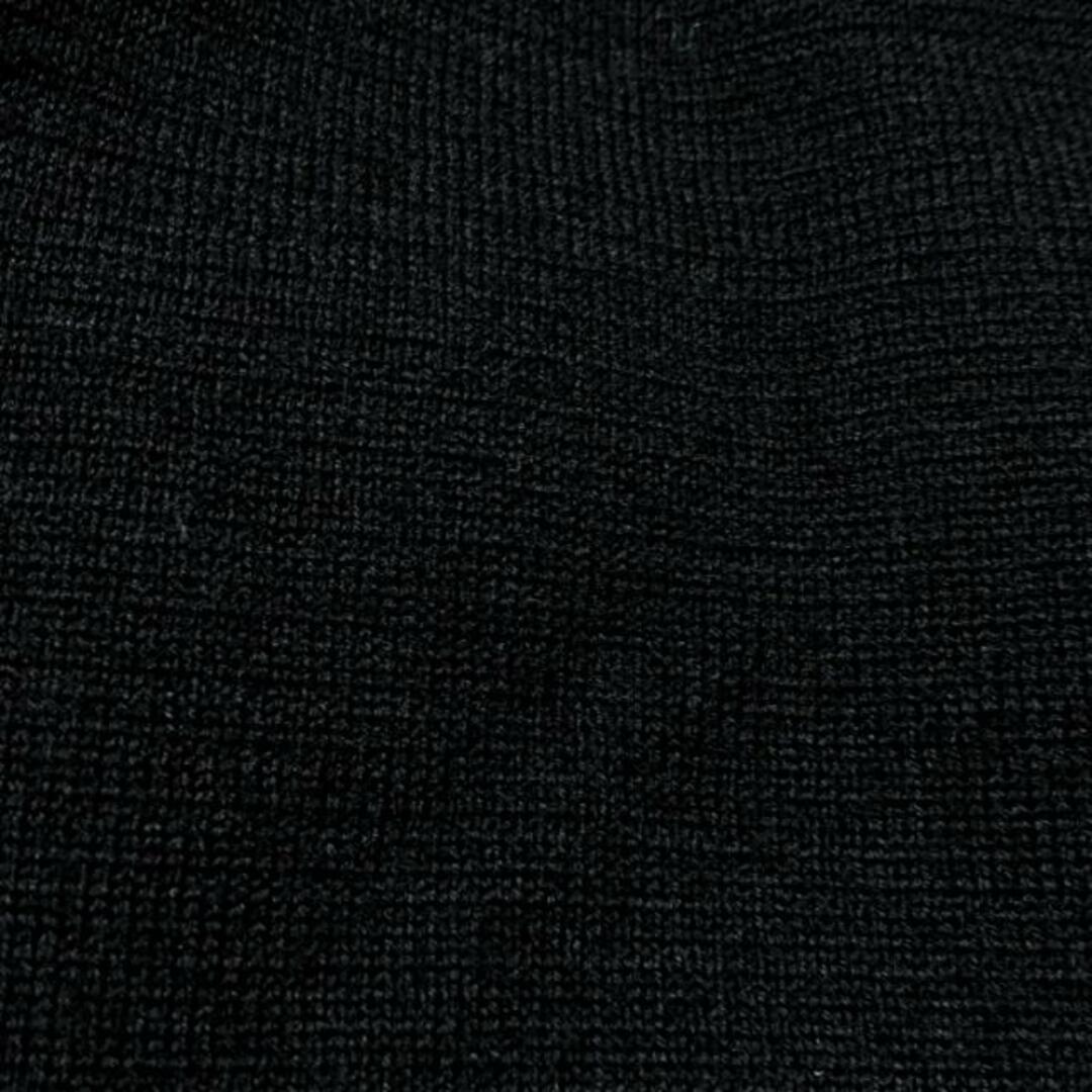 EPOCA(エポカ)のEPOCA(エポカ) コート サイズ40 M レディース - 黒 長袖/ニット/フリル/ベルト付き/秋/冬 毛 レディースのジャケット/アウター(その他)の商品写真