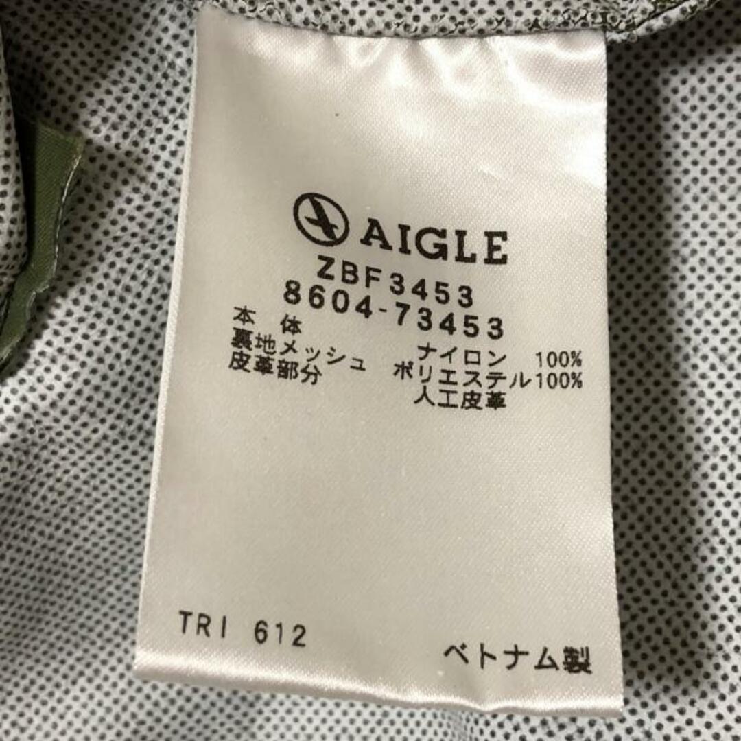 AIGLE(エーグル)のAIGLE(エーグル) コート サイズS レディース - ダークグレー 長袖/ジップアップ/フード付き/春/秋 ナイロン レディースのジャケット/アウター(その他)の商品写真