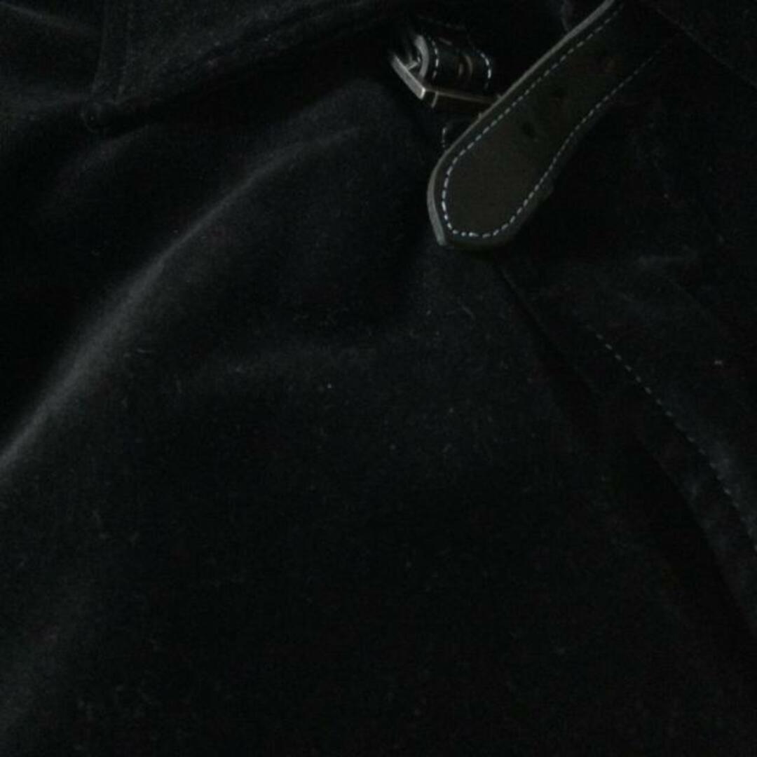 BURBERRY BLACK LABEL(バーバリーブラックレーベル)のBurberry Black Label(バーバリーブラックレーベル) ブルゾン サイズL メンズ - 黒 長袖/ベロア/秋/冬 メンズのジャケット/アウター(ブルゾン)の商品写真