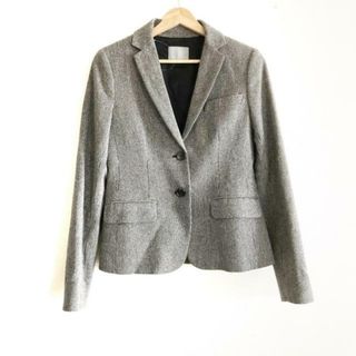 セオリーリュクス(Theory luxe)のtheory luxe(セオリーリュクス) ジャケット サイズ38 M レディース - 黒×白 長袖/チェック柄/冬(その他)