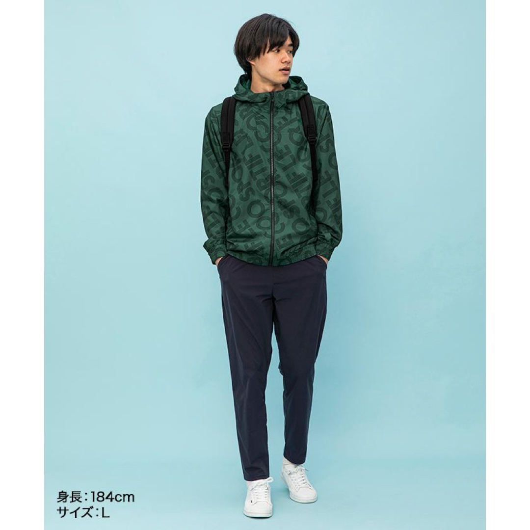 le coq sportif(ルコックスポルティフ)のルコックスポルティフ テニスウェア ジャケット QMMWJC30緑 メンズM新品 スポーツ/アウトドアのテニス(ウェア)の商品写真