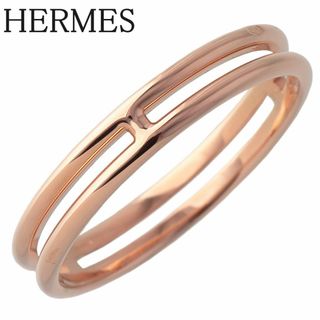 Hermes - エルメス アリアンヌ リング #58 Au750PG 新品仕上げ済 HERMES【16999】