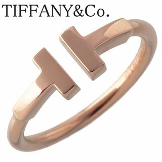 ティファニー(Tiffany & Co.)のティファニー Tワイヤー リング 8.5号 Au750PG 新品仕上げ済 TIFFANY【16842】(リング(指輪))