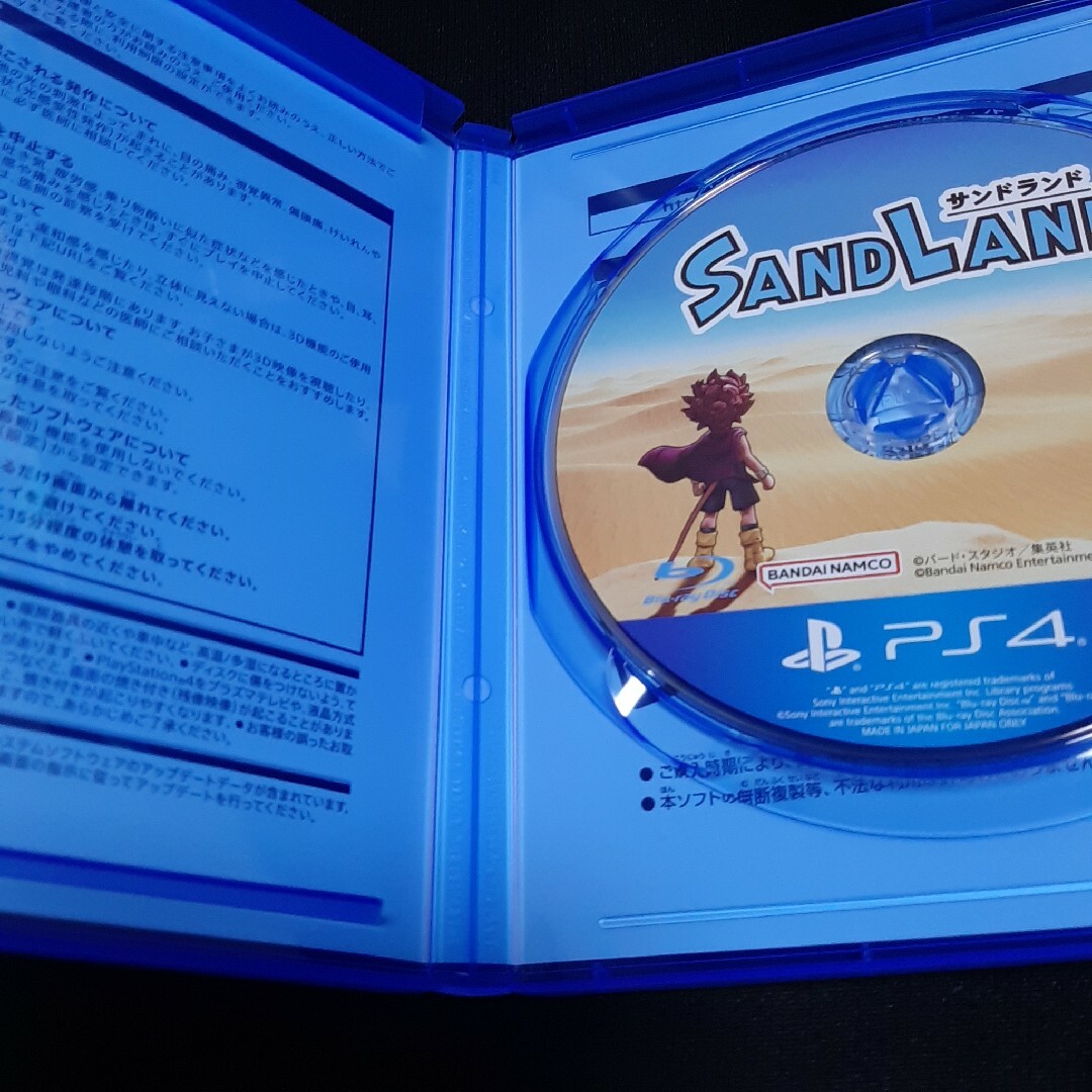 PlayStation4(プレイステーション4)のPS4  SAND LAND   サンドランド エンタメ/ホビーのゲームソフト/ゲーム機本体(家庭用ゲームソフト)の商品写真