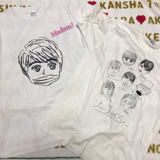 ジャニーズウエスト(ジャニーズWEST)のWEST. アルバム オンライン限定盤付属 Tシャツ 2枚セット(アイドルグッズ)