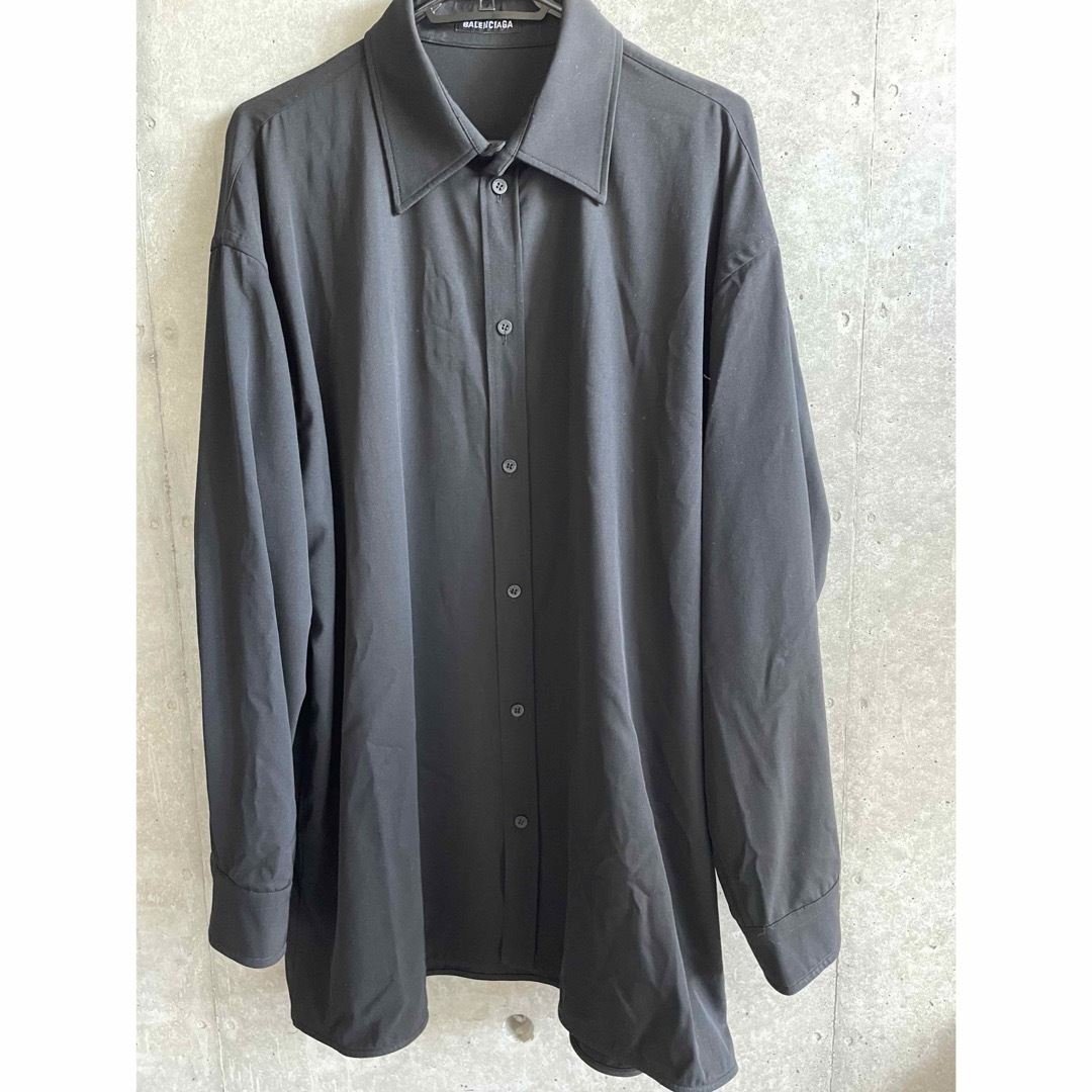 Balenciaga(バレンシアガ)のBALENCIAGA OVERsized shirt black 37 メンズのトップス(シャツ)の商品写真