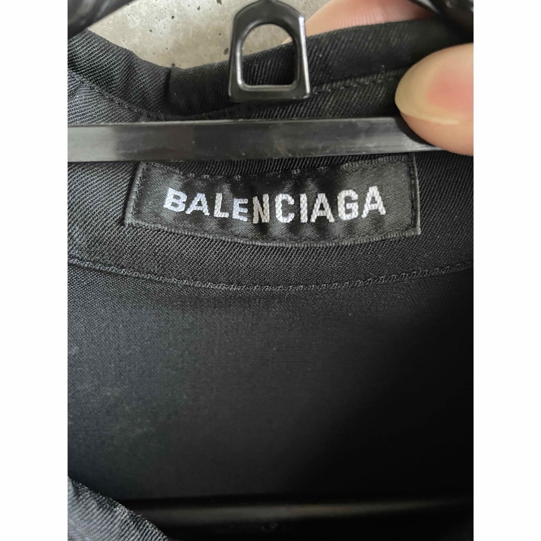 Balenciaga(バレンシアガ)のBALENCIAGA OVERsized shirt black 37 メンズのトップス(シャツ)の商品写真