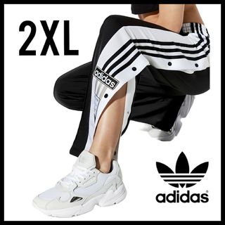 アディダス(adidas)のadidas★アディブレイクトラックパンツ★ジャージ★黒★2XL★レディース(カジュアルパンツ)