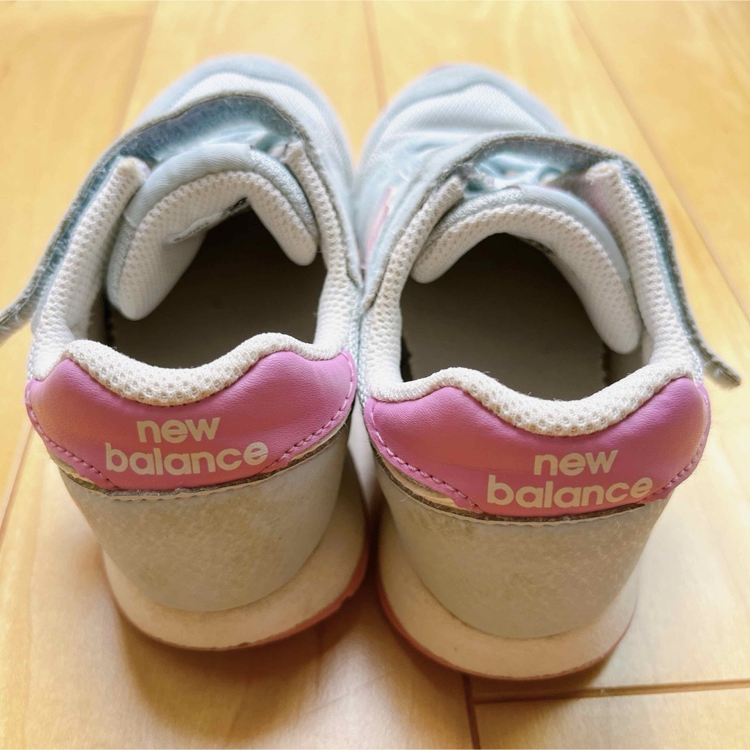 New Balance(ニューバランス)のNew Balance ニューバランス 373  17.0センチ ブルー キッズ/ベビー/マタニティのキッズ靴/シューズ(15cm~)(スニーカー)の商品写真