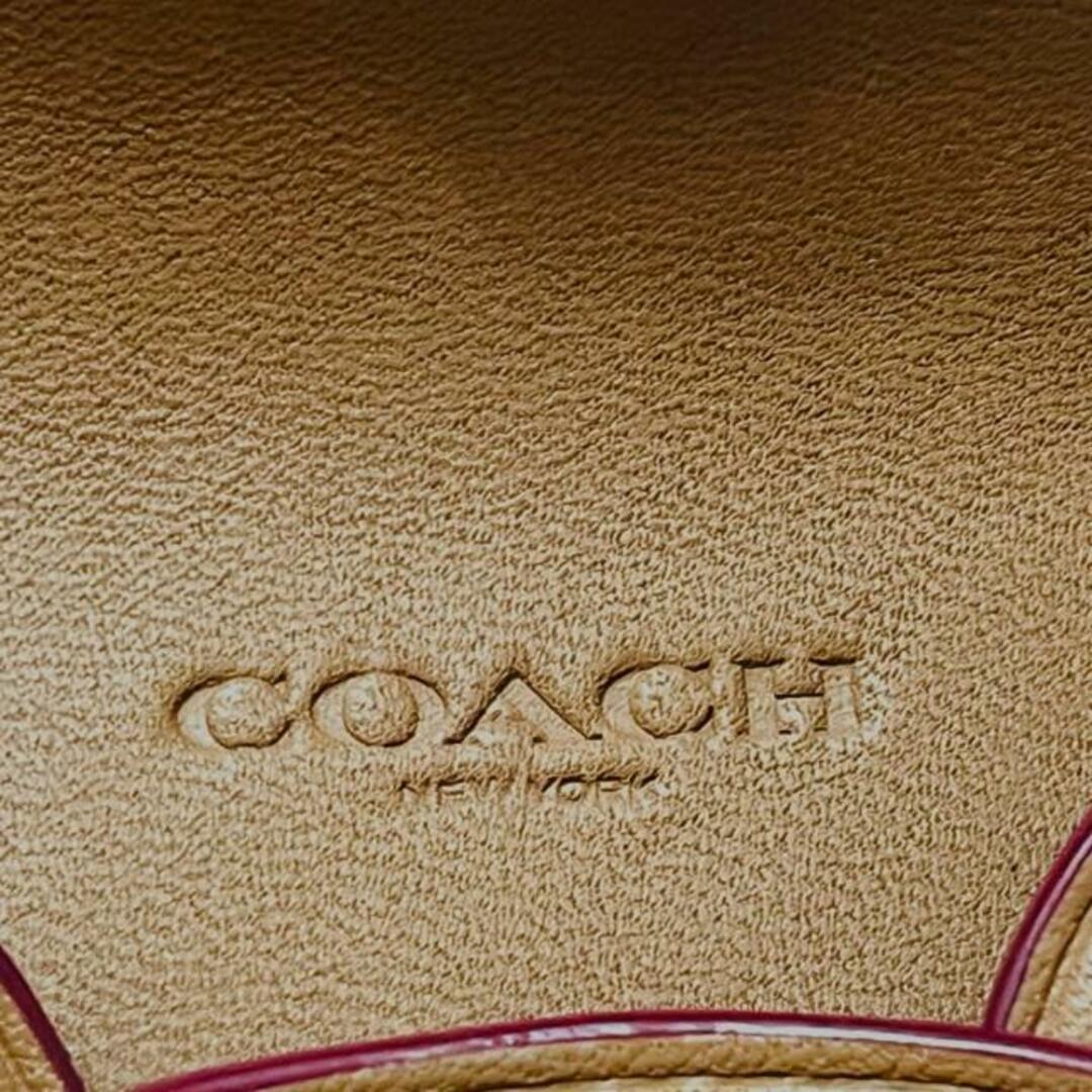 COACH(コーチ)のCOACH(コーチ) コインケース - ブラウン×マルチ 恐竜 レザー レディースのファッション小物(コインケース)の商品写真