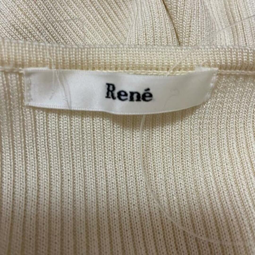 René(ルネ)のRene(ルネ) 七分袖セーター サイズ38 M レディース - ベージュ クルーネック レディースのトップス(ニット/セーター)の商品写真